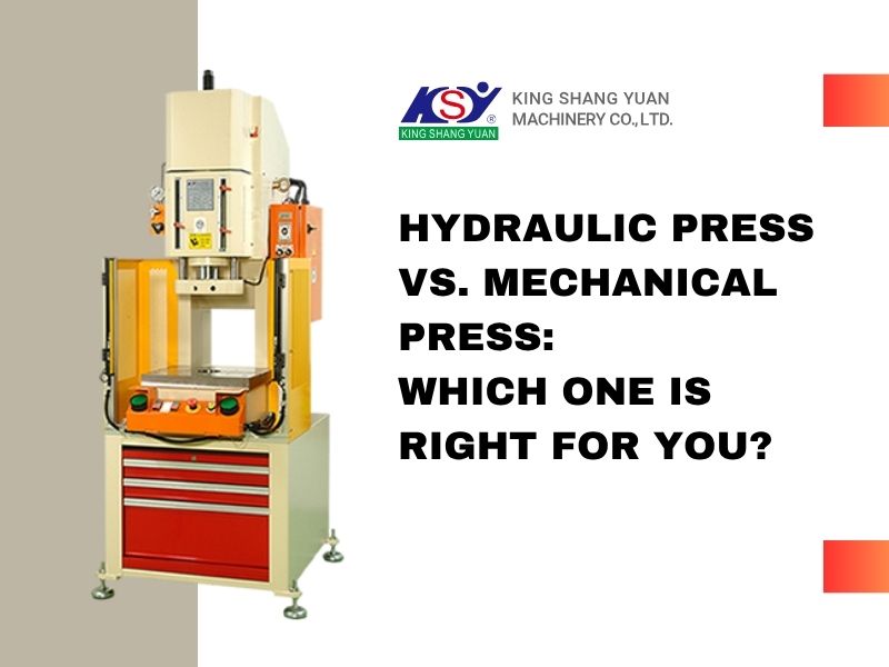 Hydraulic Press vs. Mechanical Press: Which One Is Right for You?