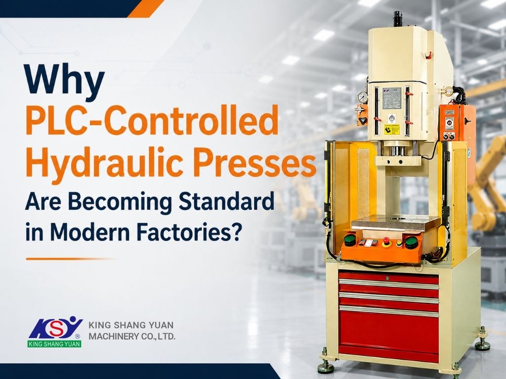 Why PLC-Controlled Hydraulic Presses Are Becoming Standard in Modern Factories?